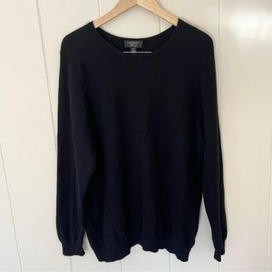 CHARTER CLUB 100% Cashmere Sweater black size 3XL
